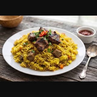 FRIED RICE (W/BEEF)