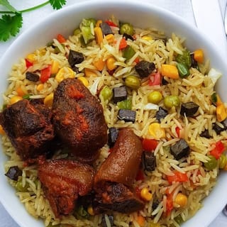 FRIED RICE WITH BEEF